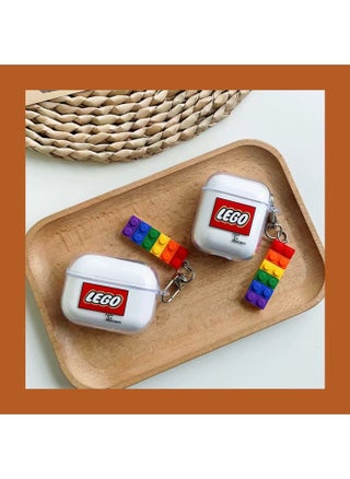 Building Blocks Dog Cartoon Suitable For Apple Airpods Wireless Bluetooth Headphone Case TPU Transparent Anti-fall Soft Case-Colour:Lego + Building Block Pendants (from 50 For A Single Model)-Applicable Model:airpods 4 （2024） - pzsku/Z0AB6FCA23DD8D5672F61Z/45/_/1742286018/4daf9808-57e6-491c-82dc-15ddacd2d83c
