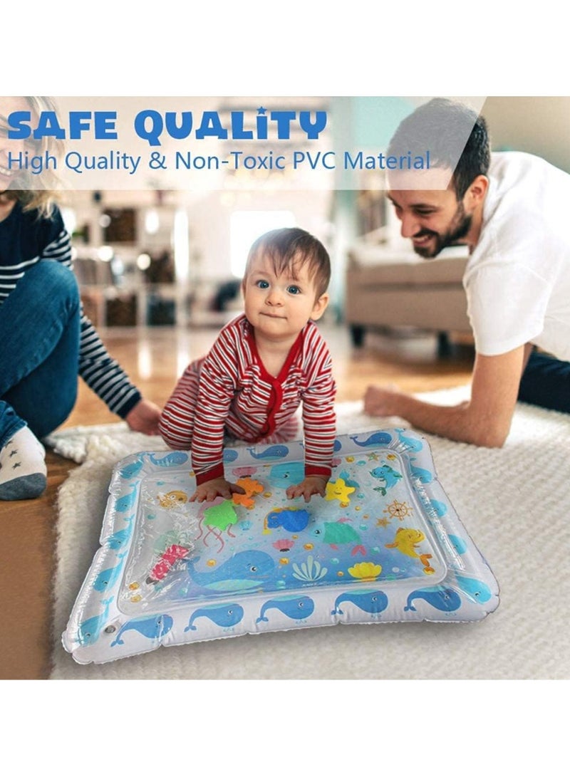ORiTi Tummy Time Baby Water Play Mat, Inflatable Playmat for Infant & Toddlers, BPA Free - Image 5