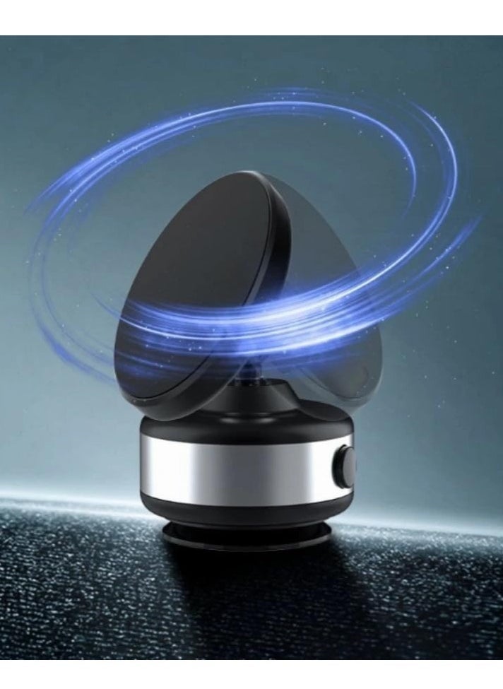 JAJEEK "New Wireless Vacuum Suction Magnetic Car Phone Holder – 360° Rotation, Multi-Functional Secure Car Mount for Easy and Stable Phone Use on the Go (Black)" - Image 5