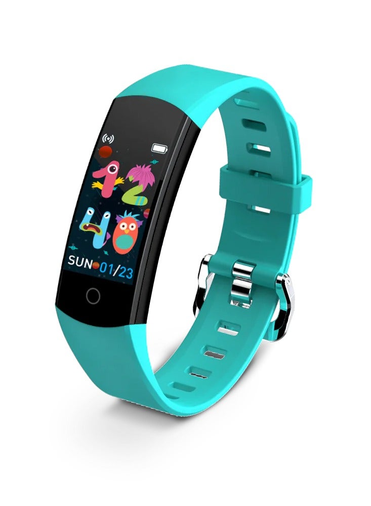 Merlin Kids Tracker Smart watch with multifunctional tracker, IPX67, CYAN BLUE color - Image 1