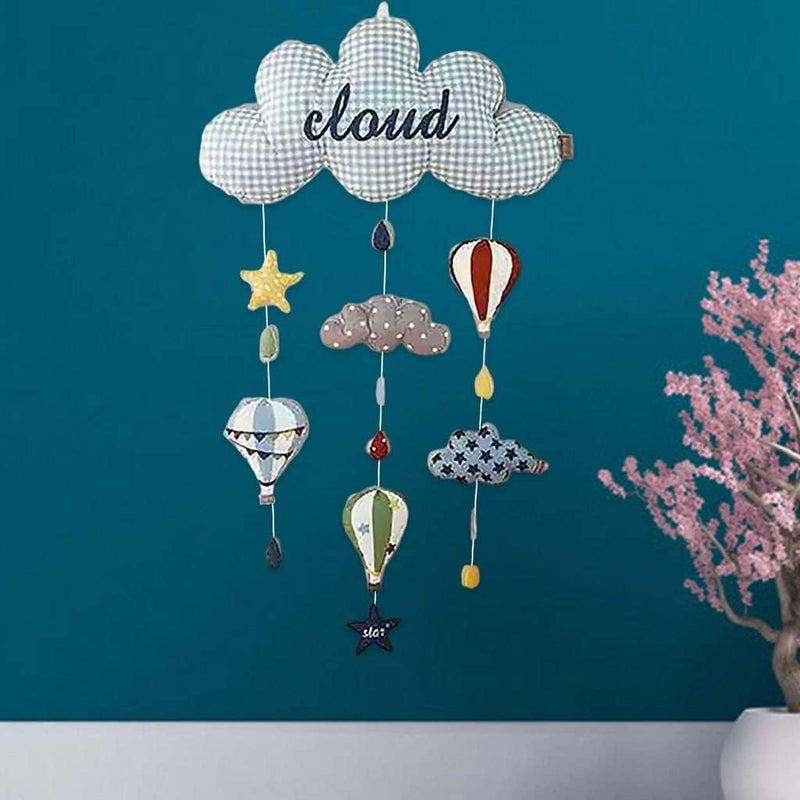klarako Baby Crib Mobile Nursery Cot Mobile Handmade Ceiling Mobile Wall Hanging Decoration Hotair Balloon - Image 5