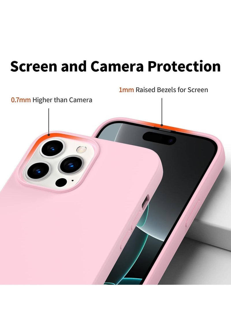 Raxoom iPhone 16 Pro Max Slim Fit Pink TPU Case â€“ Soft, Flexible Silicone Back Cover - Image 3