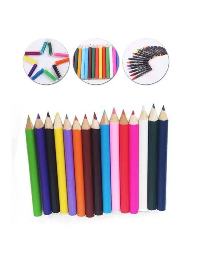Deluxe 150 PCS Art Set for Kids & Beginners, Drawing & Painting Kit with Colored Pencils, Crayons, Markers, Watercolors & Foldable Case - Image 2