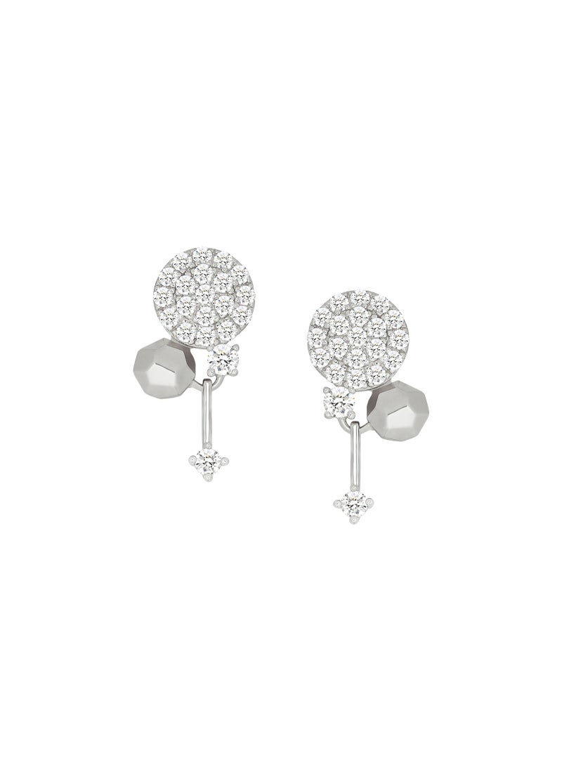 AWNL - AWNL Dark Sky Park Earrings With Sterling Silver and CZ Diamonds - Image 1