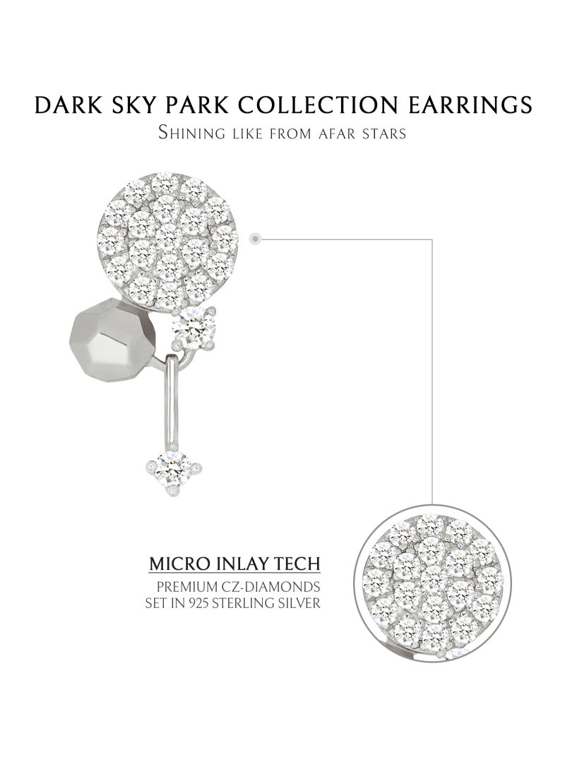 AWNL Dark Sky Park Earrings With Sterling Silver and CZ Diamonds - pzsku/Z0AB77DE1F7D2C1D8AB81Z/45/_/1737359358/e0c22391-1d5f-4aa0-9611-126c1d2ce139