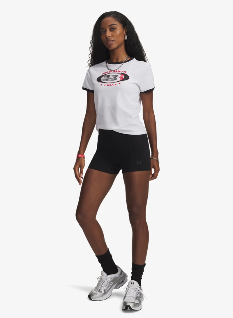 UNDER ARMOUR  Seamless Shorty Shorts for Women | Best Price UAE