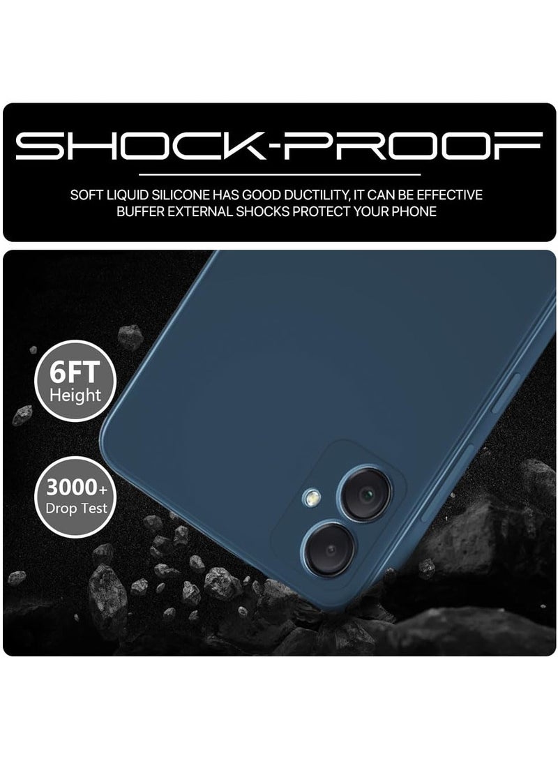 Samsung Galaxy A06 Case Cover Soft Slim fit Silicone Case Light weight Back Cover Matte Finish Shockproof Protective Cover Anti fingerprint Case Designed For Samsung Galaxy A06 - Image 2