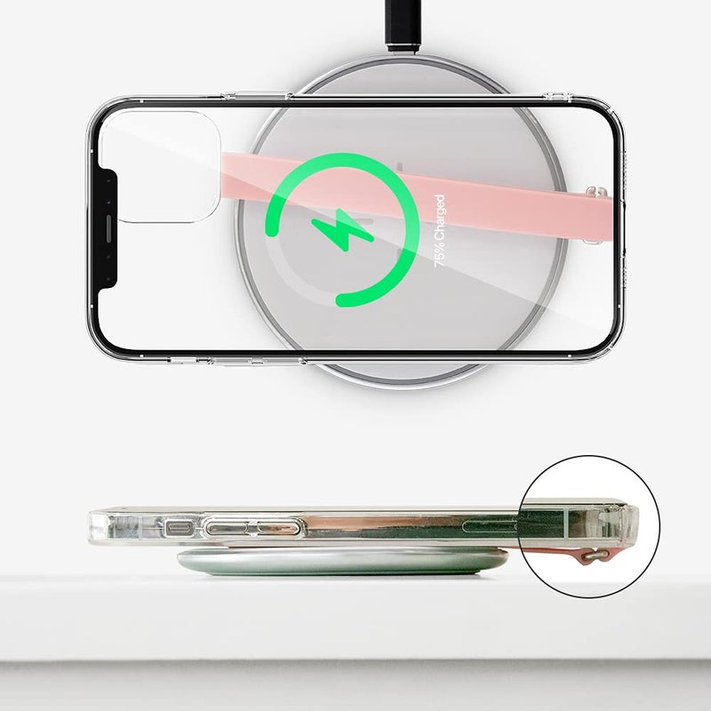 Sinjimoru C-Shaped Clip Finger Phone Grip, Silicone Mobile Phone Strap for Phone Case with Clip as Phone Loop Holder for iPhone Case & Samsung Phone. Sinji Loop Clip Black 210 - Image 4