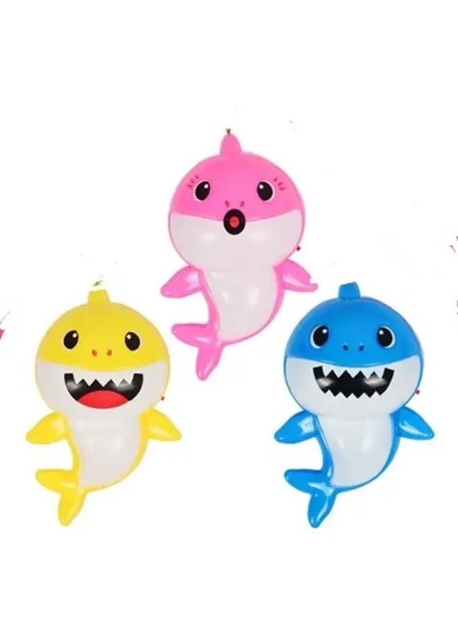 Generic - Musical Baby Shark Toy with Lights – Ultimate Baby Entertainment Toy, Interactive Sound & Light Features for Infants, Perfect Gift for Babies - Image 1