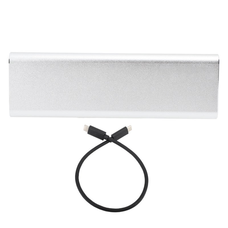 M.2 NGFF SSD Enclosure with USB3.1 Type C Interface - Aluminum Alloy Case for 2230 2242 2260 2280 mm SSDs - Plug and Play for Computer Laptop Cell Phone - Image 1