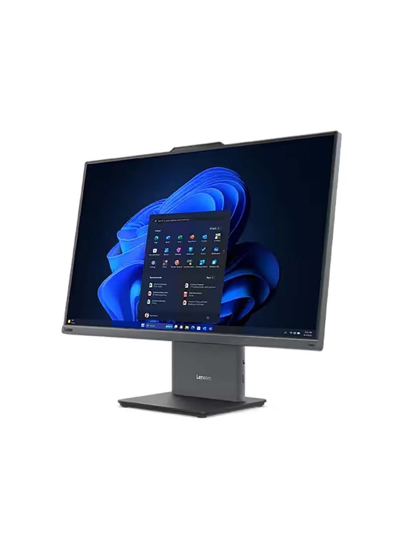 لينوفو جهاز Think Center AIO Neo 50a بشاشة 27 بوصة، معالج Core i5-13420H، ذاكرة وصول عشوائي 8 جيجابايت، قرص صلب SSD سعة 512 جيجابايت، معالج رسومات Intel UHD، نظام تشغيل DOS باللغتين الإنجليزية والعربية، لون أسود الإنجليزية/العربية أسود - Image 3