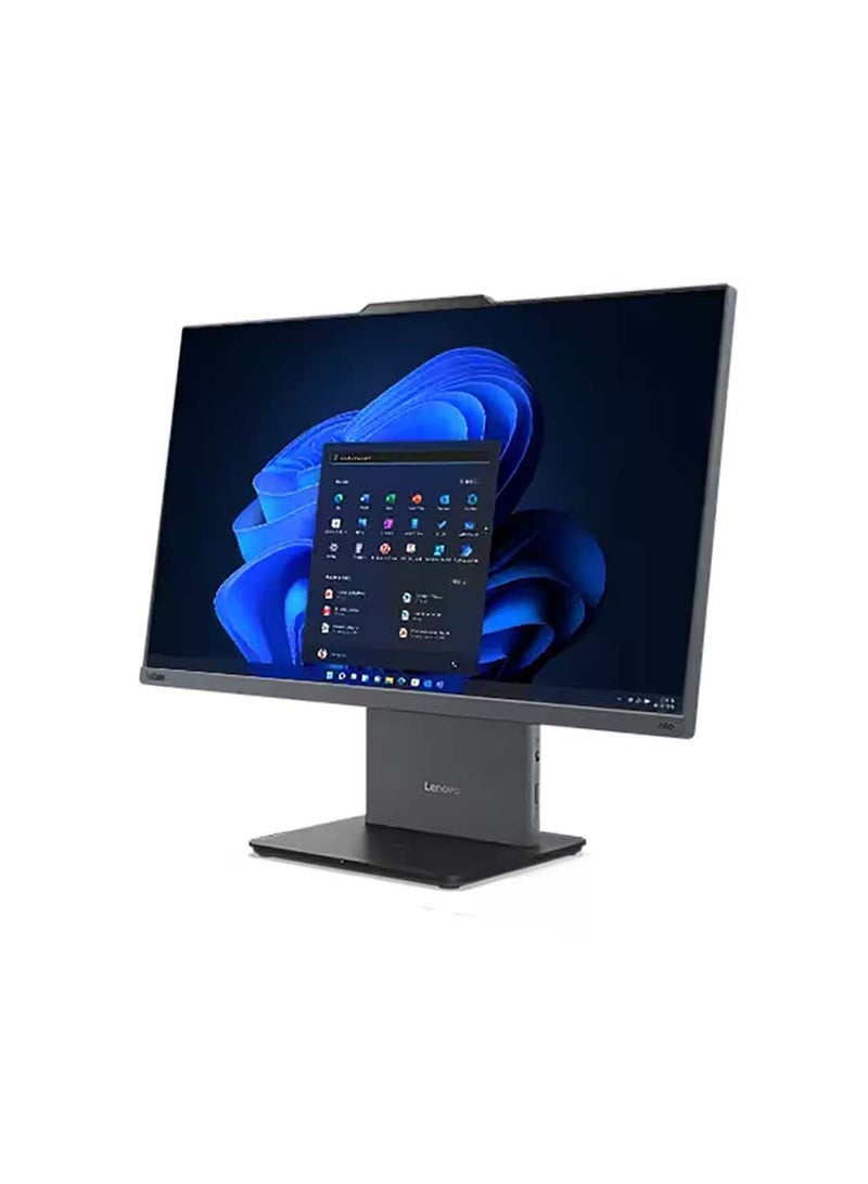 لينوفو جهاز Think Center AIO Neo 50a بشاشة 27 بوصة، معالج Core i5-13420H، ذاكرة وصول عشوائي 8 جيجابايت، قرص صلب SSD سعة 512 جيجابايت، معالج رسومات Intel UHD، نظام تشغيل DOS باللغتين الإنجليزية والعربية، لون أسود الإنجليزية/العربية أسود - Image 2