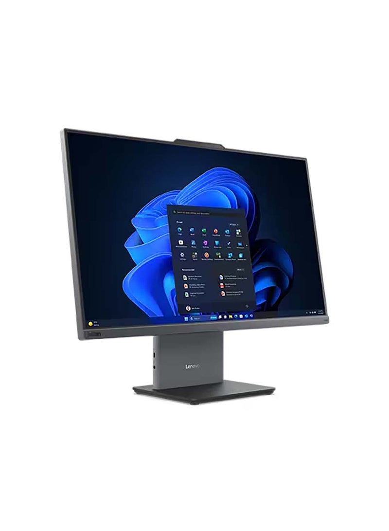 لينوفو جهاز Think Center AIO Neo 50a بشاشة 27 بوصة، معالج Core i5-13420H، ذاكرة وصول عشوائي 8 جيجابايت، قرص صلب SSD سعة 512 جيجابايت، معالج رسومات Intel UHD، نظام تشغيل DOS باللغتين الإنجليزية والعربية، لون أسود الإنجليزية/العربية أسود - Image 4