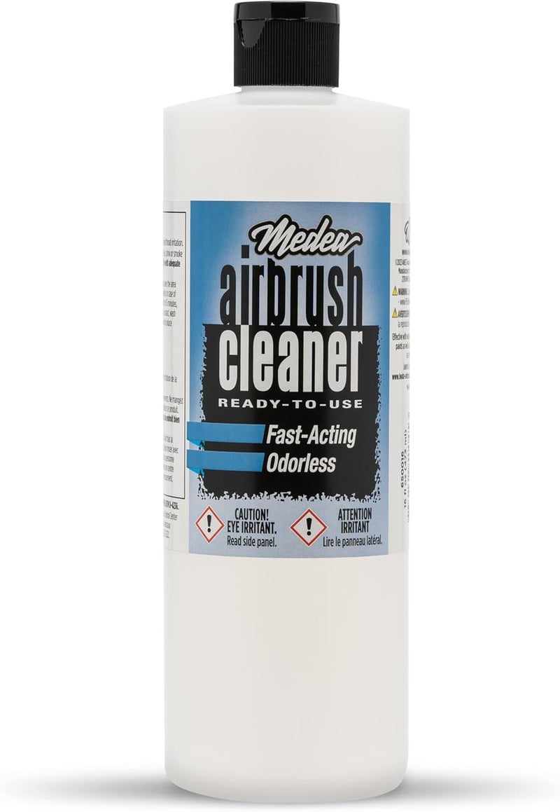Iwata-Medea Airbrush Cleaner - Fast-Acting Odorless Cleaner for Acrylics and Inks (16 Oz.) - Image 1