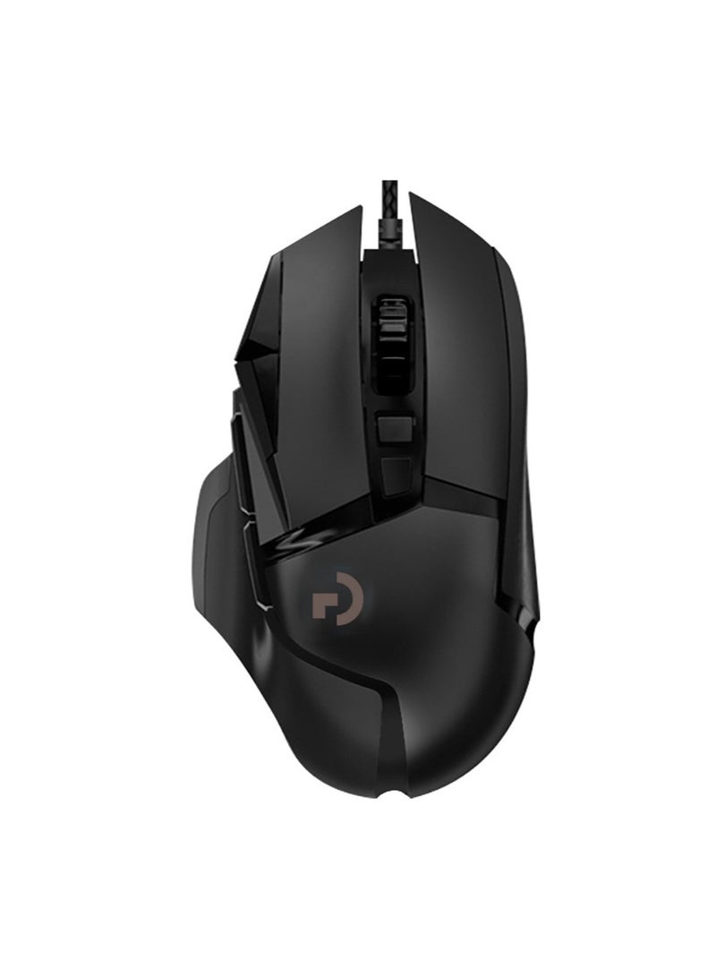 performance wired gaming mouse with  colors RGB  PC/Mac black - Image 3