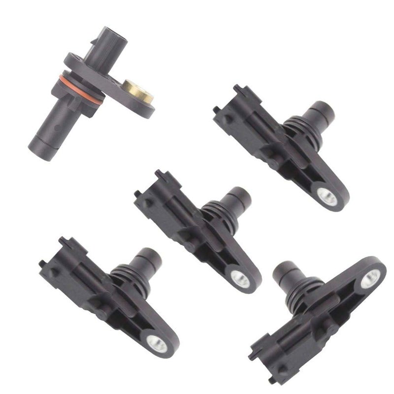 Sangyue 5X Crankshaft and Camshaft Position Sensor Kit for GMC Acadia, Chevrolet Traverse, and Suzuki Grand Vitara - Image 1
