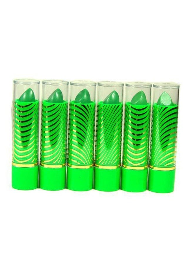 2nd Love Aloe Vera Color Change Mood Lipstick Assorted Lipsticks 6 pc Green… - Image 1
