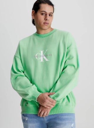 Mono Logo Oversized Sweatshirt