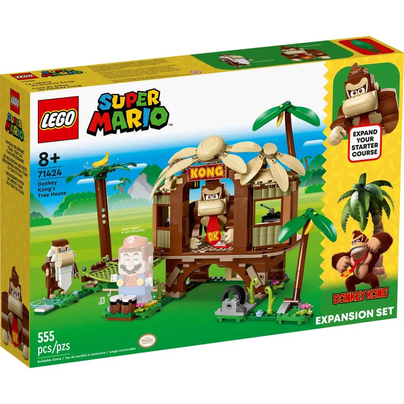 LEGO - Super Mario Donkey Kong's Tree House Expansion Set 555 Pieces - 71424 - Image 1