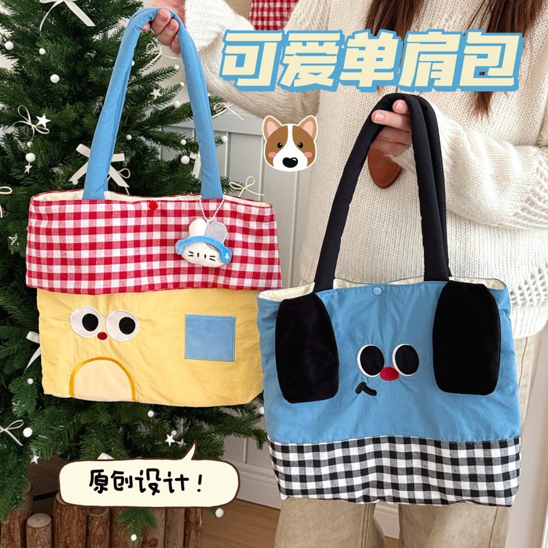 TengYi Original Cute Cartoon Character Shoulder Bag for Women, Large Capacity - Image 2