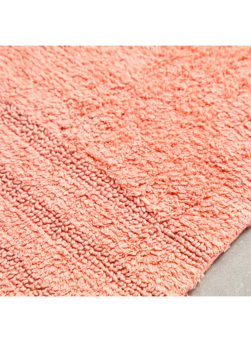 Home Box Mabel 2-Piece Cotton Reversible Bathmat Set 80 x 50 cm