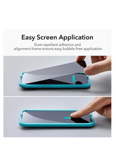 ESR ESR 3 Pack for iPhone 15 Pro Max Privacy Screen Protector, Anti-spy Tempered-Glass Privacy Screen Protector, Micro-curved Edges, Case Friendly  - Image 4