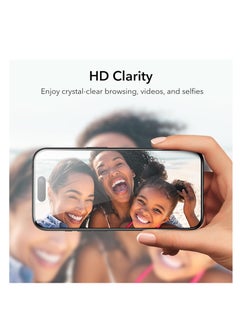ESR ESR 3 Pack for iPhone 15 Pro Max Privacy Screen Protector, Anti-spy Tempered-Glass Privacy Screen Protector, Micro-curved Edges, Case Friendly  - Image 5