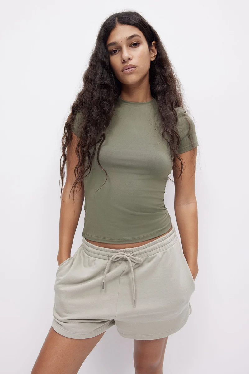 H&M Fitted T-shirt