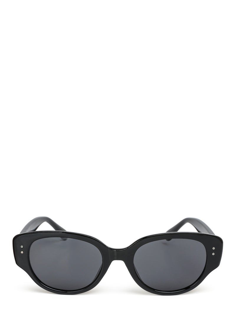 London Rag Durable Cat Eye Sunglasses in Black - Image 1