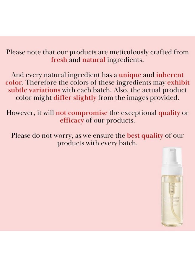 ] Creamy Bubble Foam Cleanser 5.07 Fl Oz | Cosmos Natural Certified Calendula & Chamomile Extract Soften And Moisturize Skin | Vegan Face Wash For All Fmaily Members | Bubble Skincare