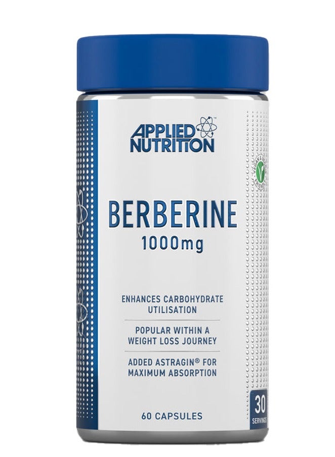 Applied Nutrition Berberine 1000 mg 60 Capsules - Image 1