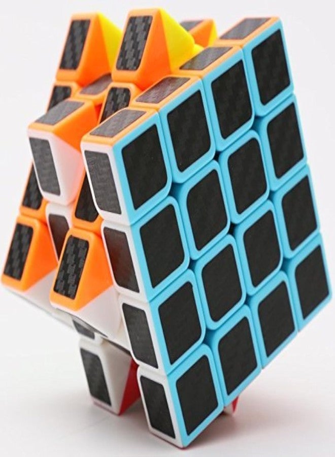 CFMOUR Original Speed Cube 4x4x4, Fast Magic Cube for Kids, Smooth Carbon Fiber Cubes, Puzzle Toys - Image 1