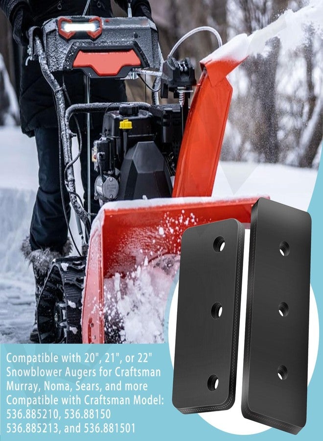KINTLE Mowerhub 20,21 or 22" 302565MA, 302565, 335992 Snow Thrower Paddle Set Compatible with Craftsman, Noma,Murray 302565ma,1687312SM,with 90 Pieces Hardware- 8 Pack - Image 4