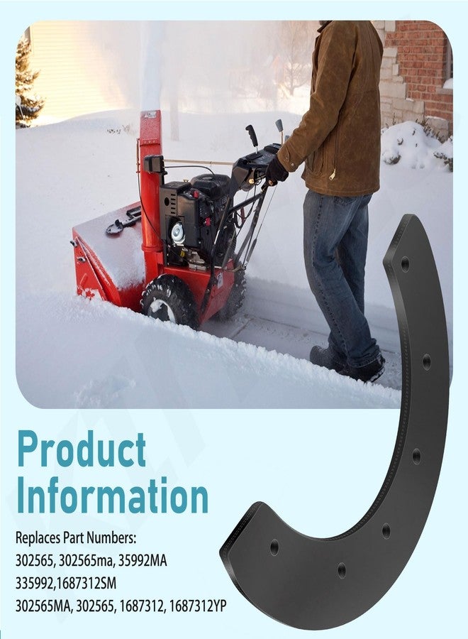 KINTLE Mowerhub 20,21 or 22" 302565MA, 302565, 335992 Snow Thrower Paddle Set Compatible with Craftsman, Noma,Murray 302565ma,1687312SM,with 90 Pieces Hardware- 8 Pack - Image 3