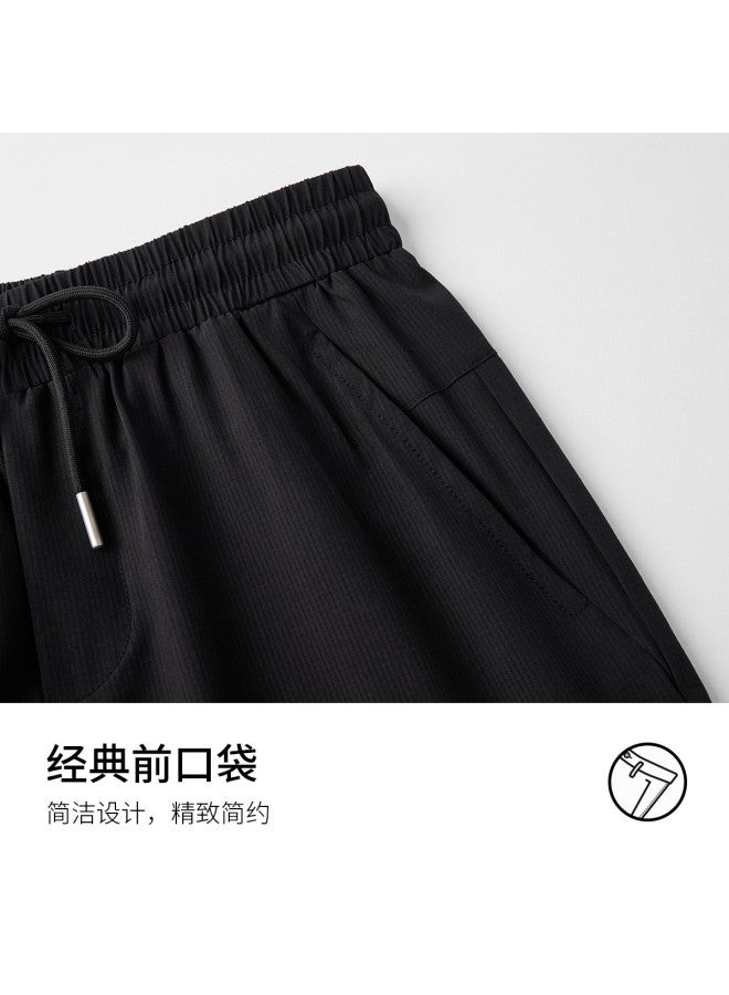 Fomoce Summer New Fashion Casual Thin Stretch Breathable Versatile Business Trousers Pants - Image 5