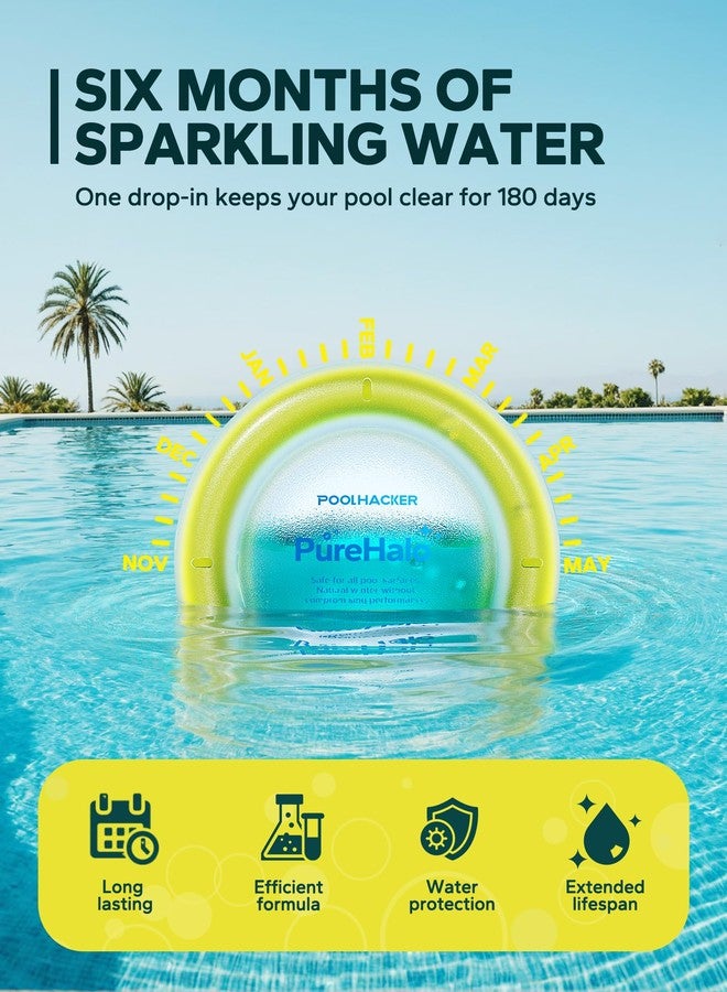 POOLHACKER Pool Winterizing Kit Above Ground Pool, 3 in 1 Pool Closing Kit for Inground & Above Ground Pools, Easy to Use-32,000 Gallons - Image 3
