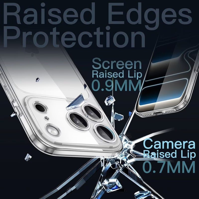 RYN Phone Case - Luxury Clear Bumper Cases for Iphone   17 Pro - Image 4
