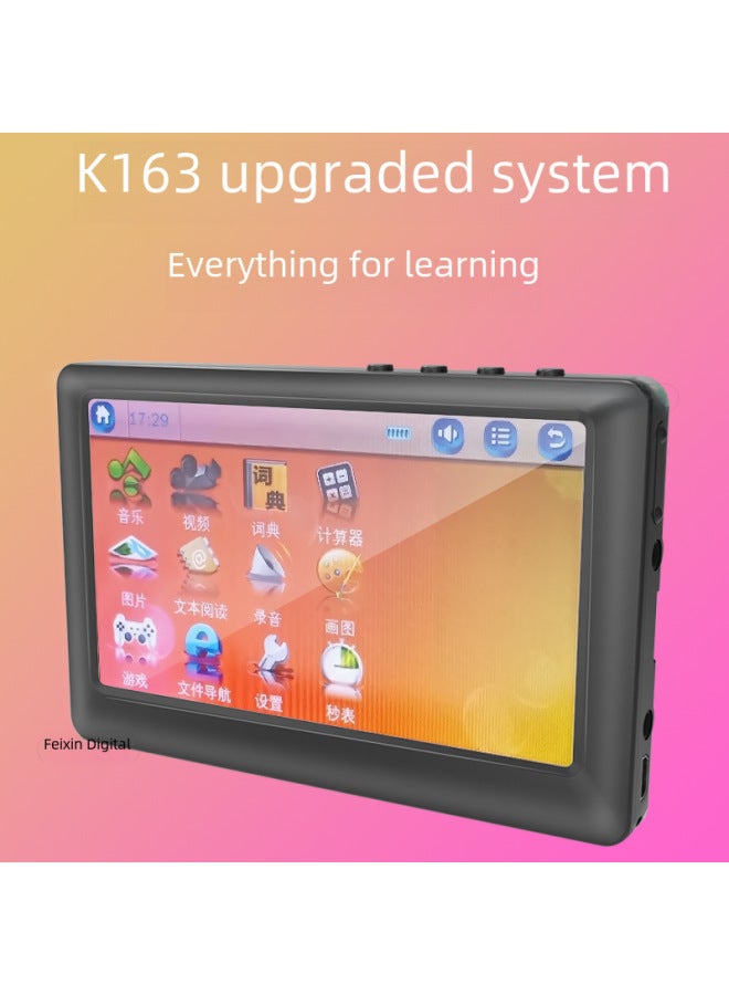 Beauenty 4.3 Inch 8g Touch Screen Hifi Mp5 Mp4 Video Player Portable Music Player Screen Mp3 Audio Digital Computer-Body Color:Black-Memory Capacity:8GB - Image 3