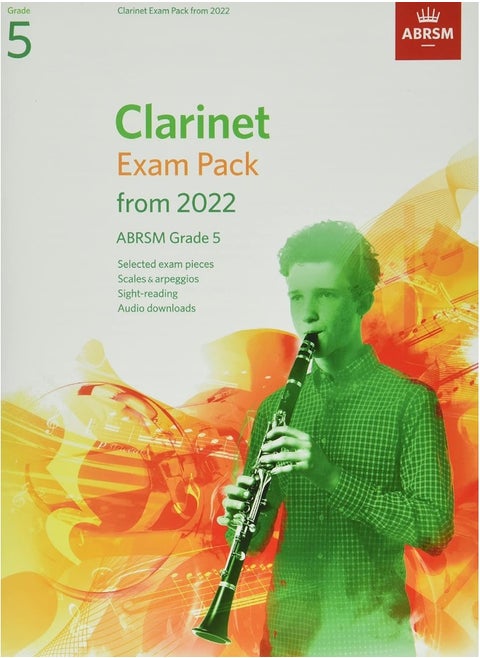 Clarinet Exam Pack from 2022, ABRSM Grade 5: Selected from the syllabus from 2022. Score & Part, Audio Downloads, Scales & Sight-Reading