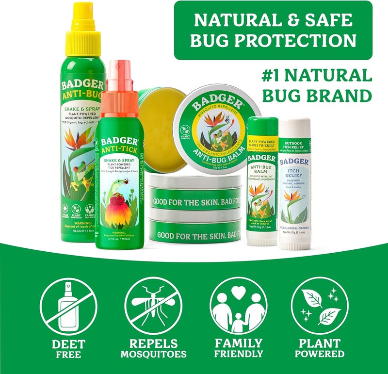 Badger Company Organic Anti-Bug Shake and Spray- 118.3m - Image 3