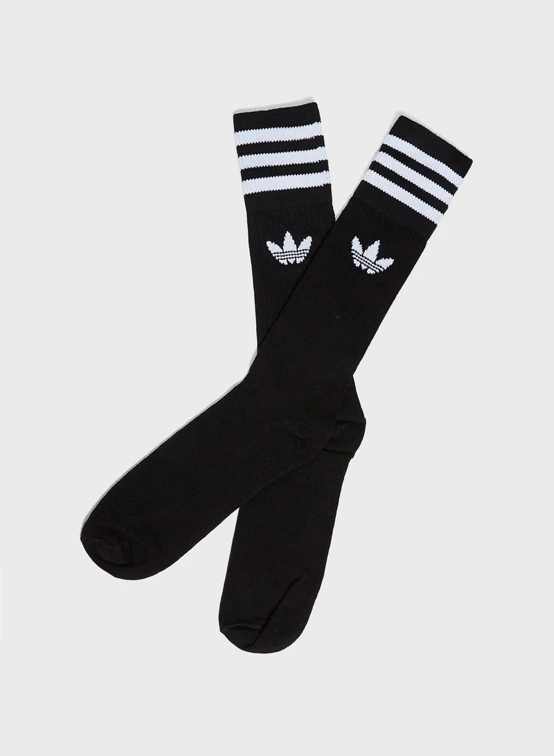 adidas Originals 3 Pack adicolor Trefoil Liner Socks