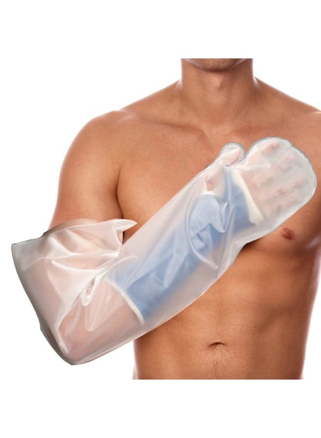 AquaShield Arm Cast Protector-Waterproof, Reusable,Full Arm-(A31)Covers Hand,Wrist, Elbow,Upper Arm-Bath, Shower, Pool-Shower Sleeve for Arm Cast-Waterproof Cast Cover-Shower Bag-Arm Cast Shower Cover - Image 1