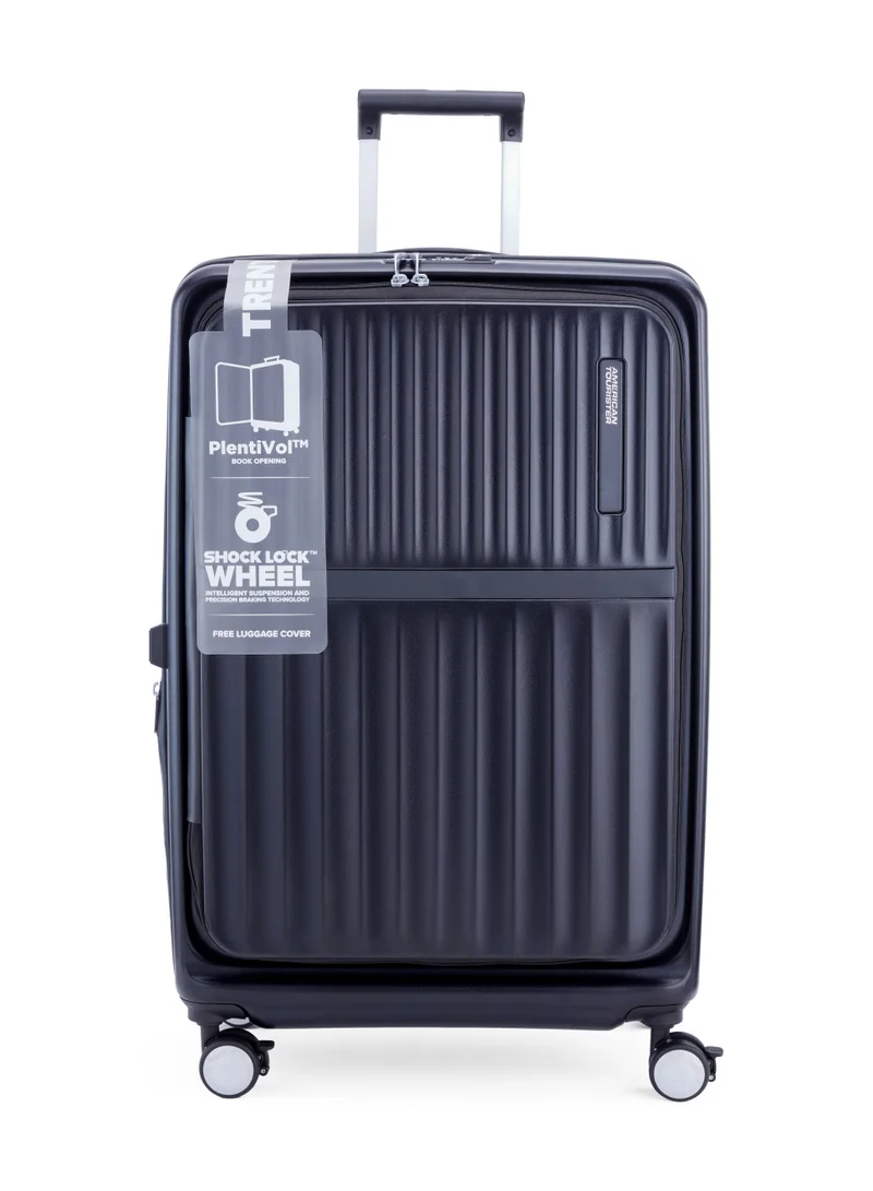 AMERICAN TOURISTER American Tourister Trento + Spinner 76 cm - Black - 3 Years Global Warranty