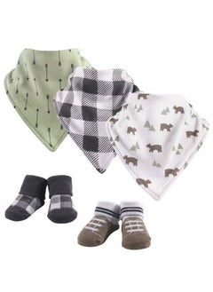 Bandana Bib & Accessory Set 5 Piece Bear