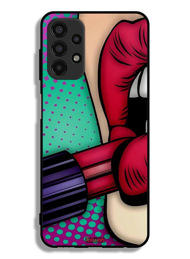 Tolwak Samsung Galaxy A13 4G Protective Case Cover Lipstick - Image 1