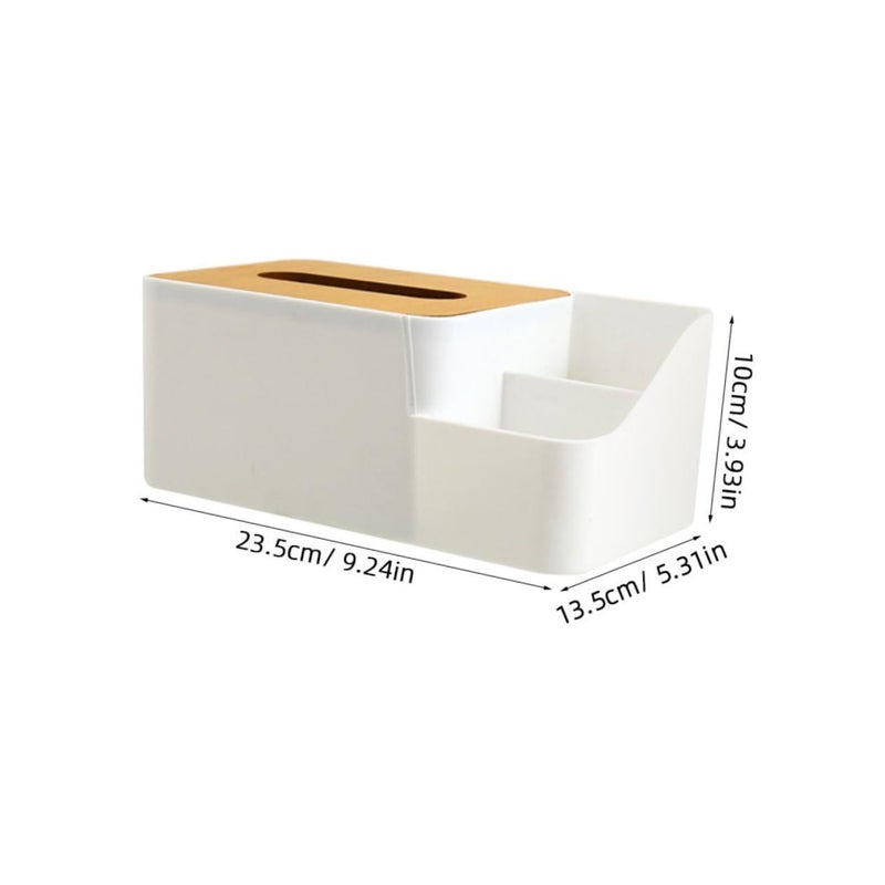 ABOOFAN 2pcs Multifunctional Tissue Box Desktop Napkin Storage for Home Kitchen Office - Image 3