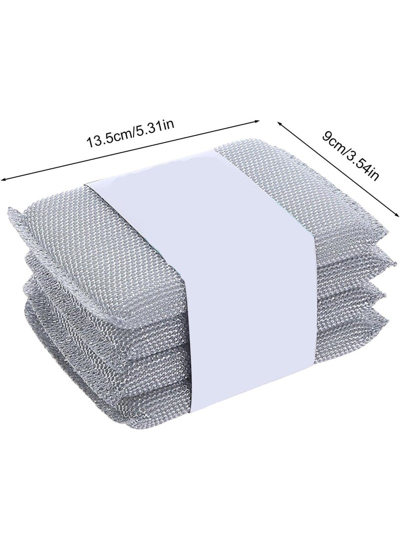 CASTANEA - All-Purpose Sponges, Non Scratch, for Washing and Cleaning Dishes, Premium Scrub and Scrubbers, 6 Pads, Ideal for Kitchen, Bathroom (6) - Image 1
