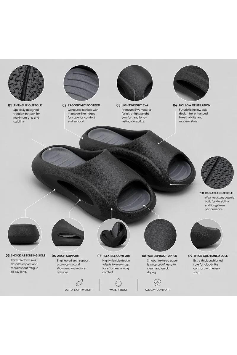 Feet First Casual Everyday Comfort Sandals