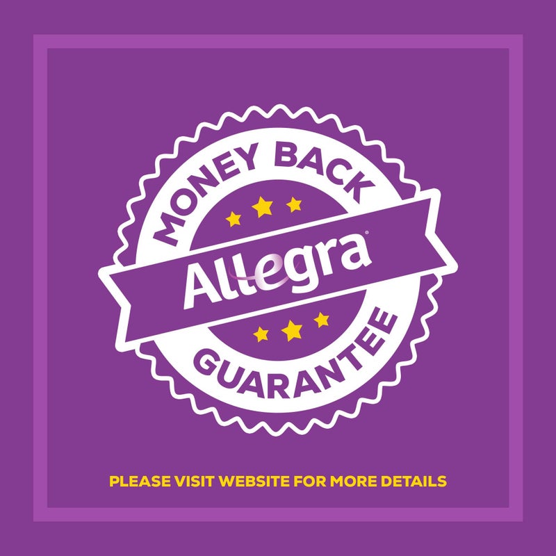 Allegra Adult 24HR Non-Drowsy Antihistamine Gelcaps, 60-Count, Fast-acting Allergy Symptom Relief, 180 mg - Image 5