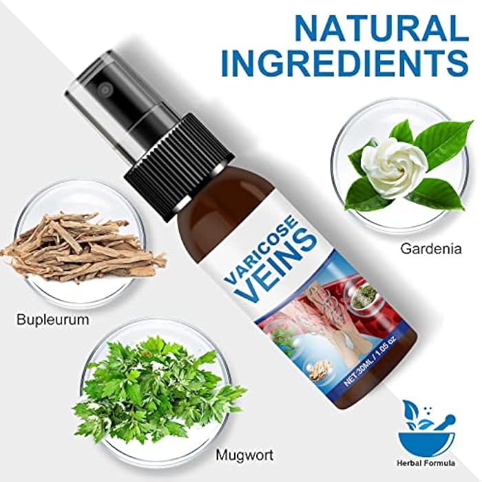 EFINITYER Varicose Veins Miracle Spray, Varicose Veins Treatment for Legs, Improve Blood Circulation to Sooth Spider Veins and Relief Tired and Heavy Legs - Image 3